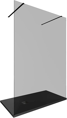 Душевая перегородка Allen Brau Infinity 2 140 3.21052.BBA.T черный брашированный Душевая перегородка Allen Brau Infinity 2 140 3.21052.BBA.T черный брашированный