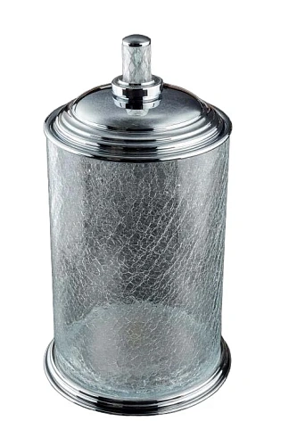 Корзина для мусора Boheme Murano Cristal 10914-CRST-CH стекло Корзина для мусора Boheme Murano Cristal 10914-CRST-CH стекло