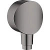 Шланговое подключение Hansgrohe Fixfit S 26453340, шлифованный черный хром Шланговое подключение Hansgrohe Fixfit S 26453340, шлифованный черный хром