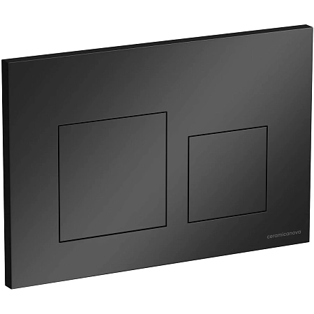 Клавиша смыва Ceramica Nova Balance Square CN12-002MB черный матовый Клавиша смыва Ceramica Nova Balance Square CN12-002MB черный матовый