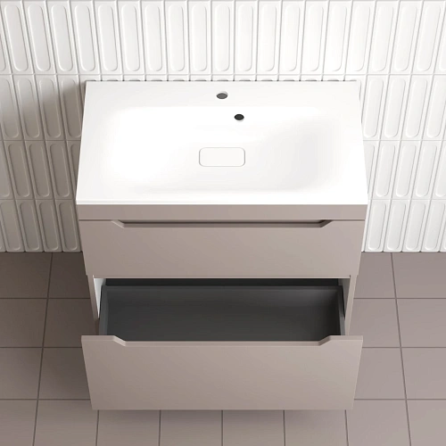 Тумба под раковину Style Line Остин 80 см ЛС-00002398 напольная, тауп темный Тумба под раковину Style Line Остин 80 см ЛС-00002398 напольная, тауп темный