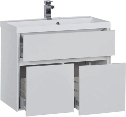 Тумба под раковину Aquanet Латина 80 белый 00179638 Тумба под раковину Aquanet Латина 80 белый 00179638