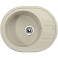 Кухонная мойка Kaiser Песочный мрамор (овальная) KGMO-6250-SB Кухонная мойка Kaiser Песочный мрамор (овальная) KGMO-6250-SB