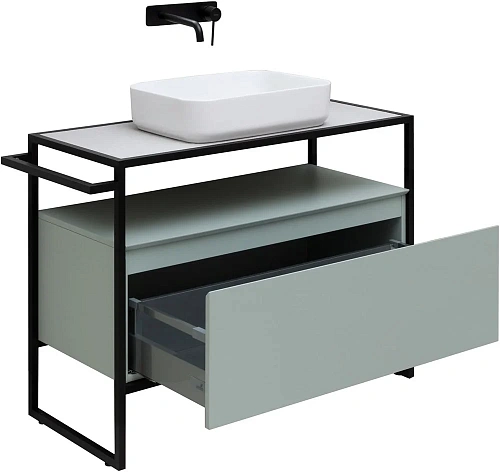 Тумба под раковину Allen Brau Priority 100 1.31003.PWM папирус матовый Тумба под раковину Allen Brau Priority 100 1.31003.PWM папирус матовый