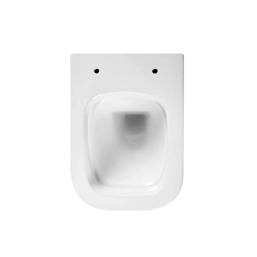 Унитаз подвесной Vincea Form VT1-35 безободковый, белый, ультратонкое soft-close сиденье Унитаз подвесной Vincea Form VT1-35 безободковый, белый, ультратонкое soft-close сиденье