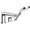 Смеситель на борт ванны Hansgrohe Talis E, на 3 отверстия 71730000, хром