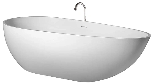 Ванна отдельностоящая Teso azaro Aura 167x84 из искусственного камня матовая TAB167840M Ванна отдельностоящая Teso azaro Aura 167x84 из искусственного камня матовая TAB167840M