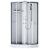Картинка анонса товара «душевая кабина am.pm x-joy w94c-401-090mt 90x90, четверть круга, профиль хром матовый, стекло прозрачное»