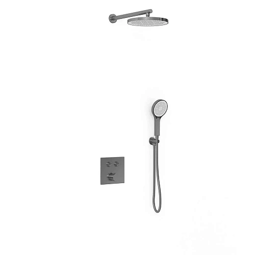 Душевая система Vincea VSFW-4212GM встраиваемая, 2 режима, вороненая сталь Душевая система Vincea VSFW-4212GM встраиваемая, 2 режима, вороненая сталь
