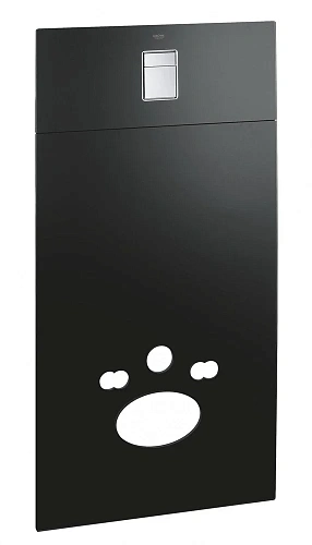 Стеклянный модуль для унитаза с панелью смыва GROHE Skate Cosmopolitan, черный (39374KS0) Стеклянный модуль для унитаза с панелью смыва GROHE Skate Cosmopolitan, черный (39374KS0)