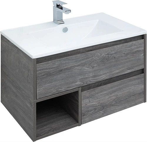 Тумба с раковиной STWORKI Карлстад 75 дуб рошелье 418852 Тумба с раковиной STWORKI Карлстад 75 дуб рошелье 418852