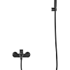 Смеситель для ванны ARROW AG3609MB с душем, черный матовый Смеситель для ванны ARROW AG3609MB с душем, черный матовый