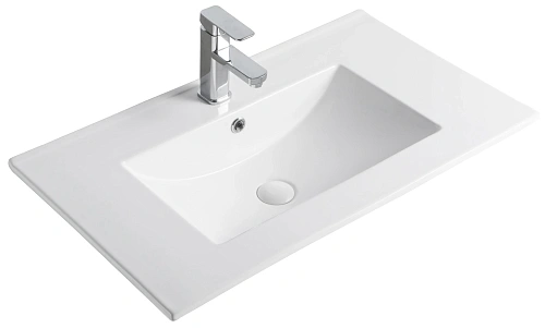 Раковина Gid 9075e 71103 встраиваемая сверху белая 76x46.5x17 Раковина Gid 9075e 71103 встраиваемая сверху белая 76x46.5x17