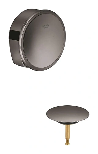 Слив-перелив с функцией налива GROHE Talentofill, темный гарфит глянец (19952A00) Слив-перелив с функцией налива GROHE Talentofill, темный гарфит глянец (19952A00)