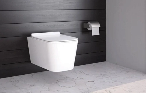 Комплект унитаза BERGES FLOE Rimless с инсталляцией NOVUM525, кнопка F5 SoftTouch черная, сидение ми 043224 Комплект унитаза BERGES FLOE Rimless с инсталляцией NOVUM525, кнопка F5 SoftTouch черная, сидение ми 043224