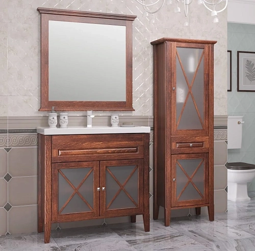 Тумба под раковину Opadiris Палермо 90 светлый орех Z0000008550 Тумба под раковину Opadiris Палермо 90 светлый орех Z0000008550