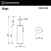 Ершик для унитаза WHITECROSS Ergo ER2272CR хром Ершик для унитаза WHITECROSS Ergo ER2272CR хром