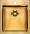 Кухонная мойка Paulmark AISI304 NECKAR PM804551-BG брашированное золото Кухонная мойка Paulmark AISI304 NECKAR PM804551-BG брашированное золото