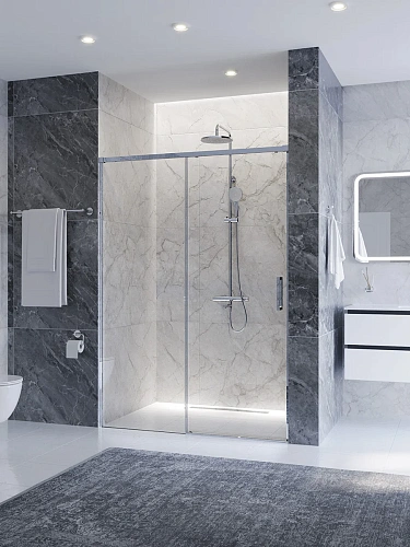 Душевая дверь CEZARES PLANE-BF-1-140-C-CR 140 см Душевая дверь CEZARES PLANE-BF-1-140-C-CR 140 см