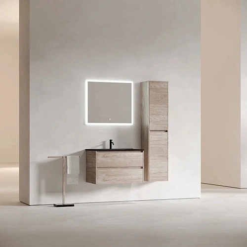 Тумба под раковину Sancos Libra LB80EG 790х450х500 дуб галифакс натуральный, подвесная Тумба под раковину Sancos Libra LB80EG 790х450х500 дуб галифакс натуральный, подвесная