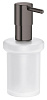 Картинка анонса товара «дозатор жидкого мыла grohe essentials, тёмный графит глянец (40394a01)»