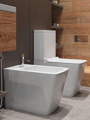 Унитаз напольный Timo SOLI TK-301 (640x345x830) с бачком и крышкой микролифт Унитаз напольный Timo SOLI TK-301 (640x345x830) с бачком и крышкой микролифт