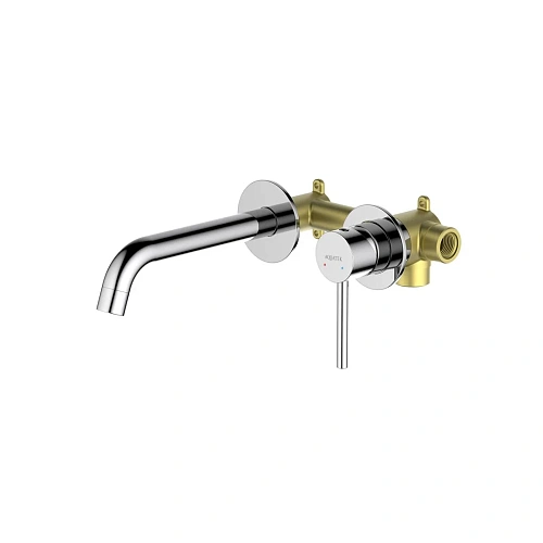 Смеситель для раковины Aquatek ЕВРОПА AQ1313CR Хром, встраиваемый Смеситель для раковины Aquatek ЕВРОПА AQ1313CR Хром, встраиваемый