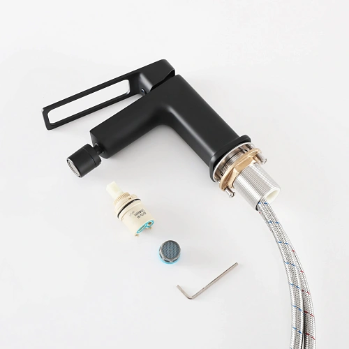 Смеситель для биде Gid Niagara L057-BM-B L057BMB черный матовый Смеситель для биде Gid Niagara L057-BM-B L057BMB черный матовый