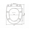 Крышка-сиденье BERGES Real SO 010703 Крышка-сиденье BERGES Real SO 010703