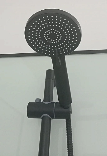 Душевая кабина Ceruttispa KORRA90B 90x90x205 профиль черный, стекло прозрачное Душевая кабина Ceruttispa KORRA90B 90x90x205 профиль черный, стекло прозрачное