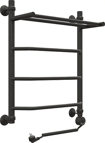 Полотенцесушитель электрический EWRIKA Сафо FT 60х50 R, черный матовый 537249 Полотенцесушитель электрический EWRIKA Сафо FT 60х50 R, черный матовый 537249