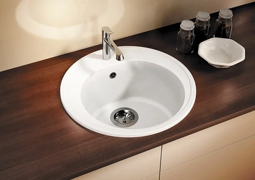 Кухонная мойка Polygran F-05 №27, бежевая F-05 №27 (Бежев) Кухонная мойка Polygran F-05 №27, бежевая F-05 №27 (Бежев)