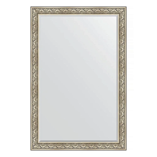 Зеркало в багетной раме Evoform Exclusive BY 3632 120 x 180 см, барокко серебро Зеркало в багетной раме Evoform Exclusive BY 3632 120 x 180 см, барокко серебро