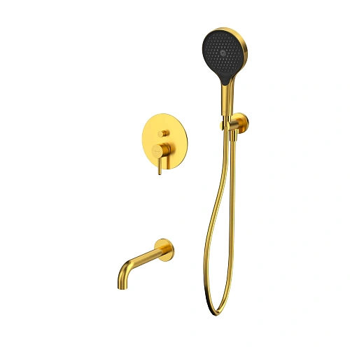 Душевая система WHITECROSS Y YSET06TOPGLB брашированное золото скрытого монтажа Душевая система WHITECROSS Y YSET06TOPGLB брашированное золото скрытого монтажа