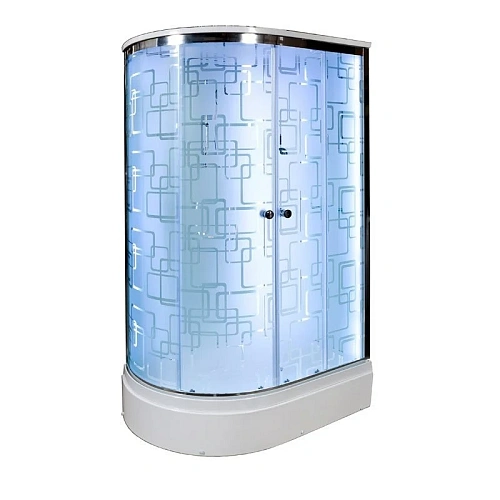Душевая кабина Dto EM2712RN LED (EM2712RNLED+GM) 120x80 см с гидромассажем Душевая кабина Dto EM2712RN LED (EM2712RNLED+GM) 120x80 см с гидромассажем