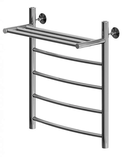 Полотенцесушитель водяной Aquanet Romeo с полкой 600x500, с полкой, хром 00266728 Полотенцесушитель водяной Aquanet Romeo с полкой 600x500, с полкой, хром 00266728