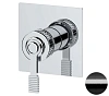 Смеситель для душа Remer Atelier AL30QCFP, черный брашированный хром