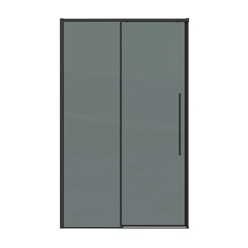 Душевая дверь GROSSMAN Galaxy 100.K33.01.120.21.10 (120x195) черный матовый, стекло тонированное Душевая дверь GROSSMAN Galaxy 100.K33.01.120.21.10 (120x195) черный матовый, стекло тонированное