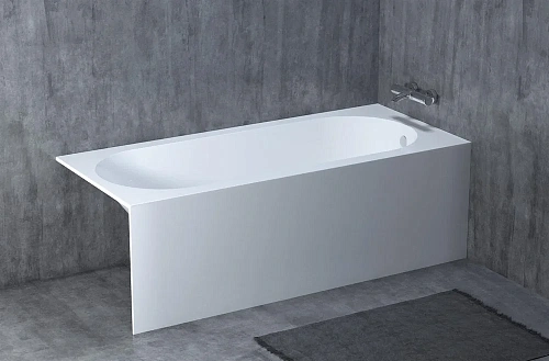 Ванна из искусственного камня Salini ORNELLA KIT 170х75 покраска по RAL полностью 102411GF S-Sense Ванна из искусственного камня Salini ORNELLA KIT 170х75 покраска по RAL полностью 102411GF S-Sense