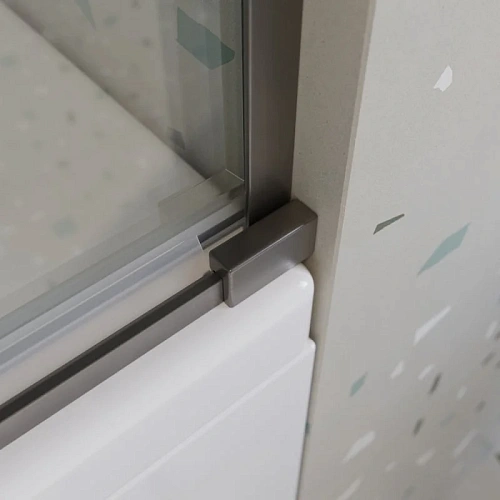 Шторка на ванну CEZARES TANDEM-SOFT-VF-2-180/145-C-GM-IV цвет профиля оружейная сталь стекло прозрачное Шторка на ванну CEZARES TANDEM-SOFT-VF-2-180/145-C-GM-IV цвет профиля оружейная сталь стекло прозрачное