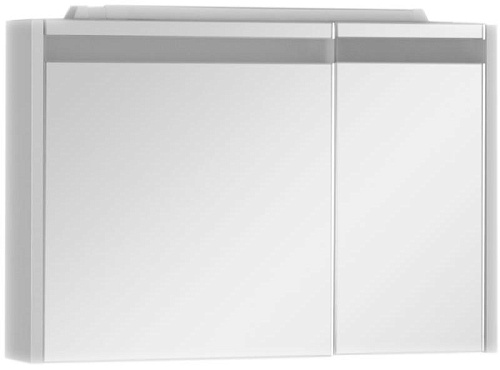 Зеркальный шкаф Aquanet Лайн 90 L (белый) 165582 Зеркальный шкаф Aquanet Лайн 90 L (белый) 165582