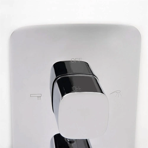 Смеситель для душа Wasserkraft Naab 8600 8644 Thermo термостатический Смеситель для душа Wasserkraft Naab 8600 8644 Thermo термостатический