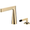 Смеситель для раковины Boheme Duo 161-G GOLD