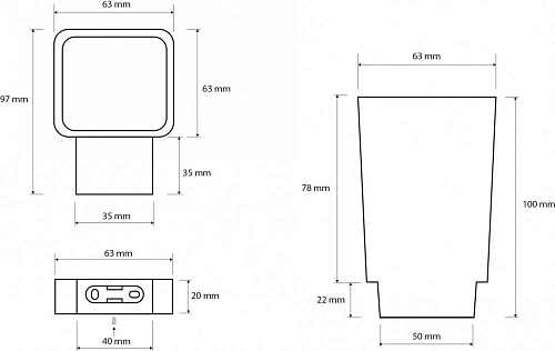Стакан Bemeta VIA 135011012 Стакан Bemeta VIA 135011012