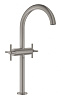 Картинка анонса товара «смеситель для раковины grohe atrio new, для свободностоящих раковин (21044dc3) на 1 отверстие»