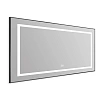Зеркало BelBagno SPC-KRAFT-1085-685-TCH-WARM-NERO 1085x32x685 мм с подсветкой сенсорным выключателем и подогревом Зеркало BelBagno SPC-KRAFT-1085-685-TCH-WARM-NERO 1085x32x685 мм с подсветкой сенсорным выключателем и подогревом