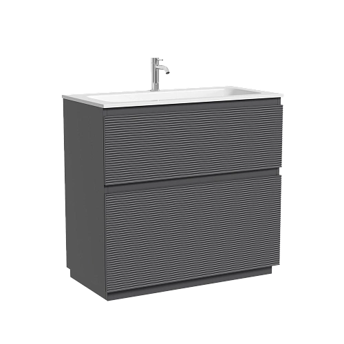 Тумба под раковину SANCOS Folk Floor FL90FGS 890х445х850 Grey soft, напольная Тумба под раковину SANCOS Folk Floor FL90FGS 890х445х850 Grey soft, напольная