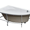 Акриловая ванна Roca Merida 170х100 асимметричная левая белая ZRU9302992 Акриловая ванна Roca Merida 170х100 асимметричная левая белая ZRU9302992