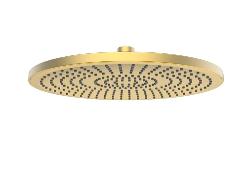 Верхний душ Kaiser диаметр 254 мм шлифованное золото SH-293 Верхний душ Kaiser диаметр 254 мм шлифованное золото SH-293