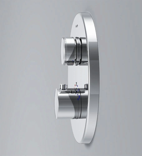 Смеситель для ванны AM.PM Inspire V2.0 F50A75700 с душем термостатический Смеситель для ванны AM.PM Inspire V2.0 F50A75700 с душем термостатический